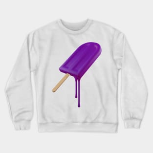 Purple Grape Popsicle Crewneck Sweatshirt